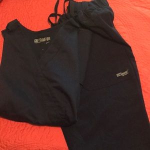 Set of Grey's Anatomy scrubs